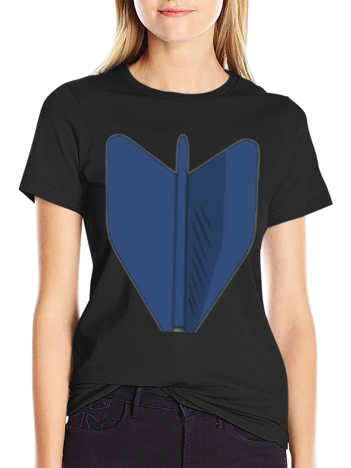 Blue Dart Graphic Tee - Modern Style