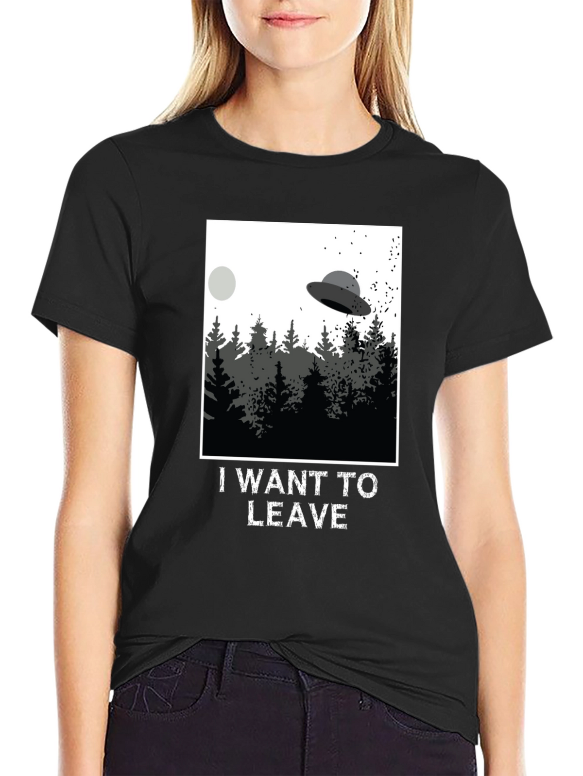 I Want To Leave UFO T-Shirt