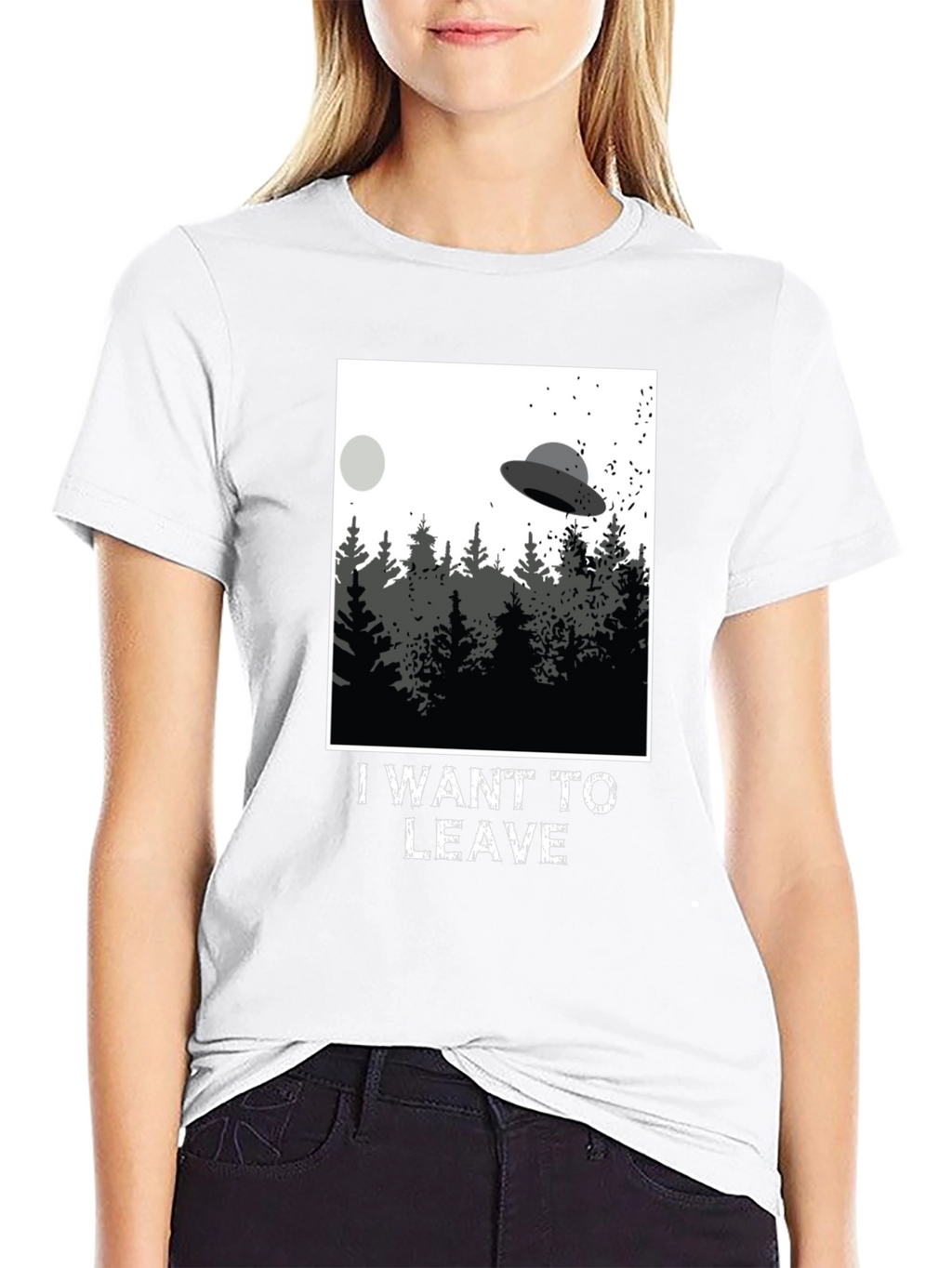 I Want To Leave UFO T-Shirt