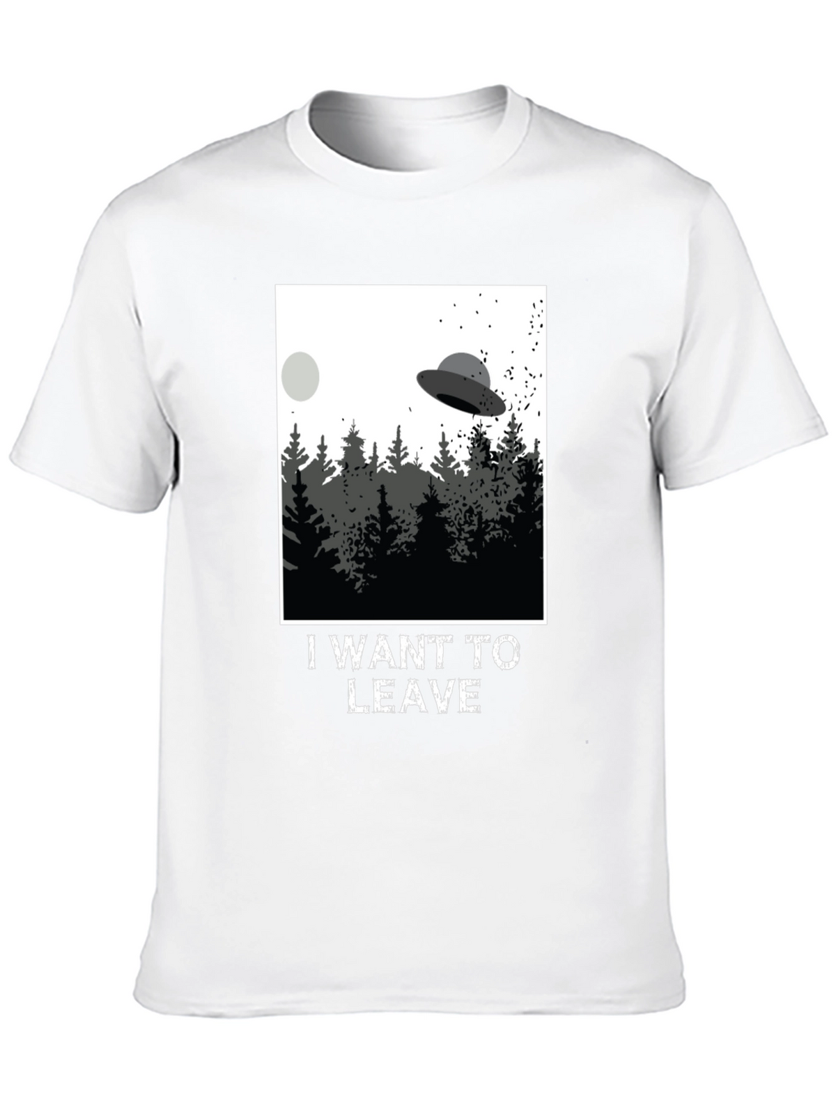 I Want To Leave UFO T-Shirt
