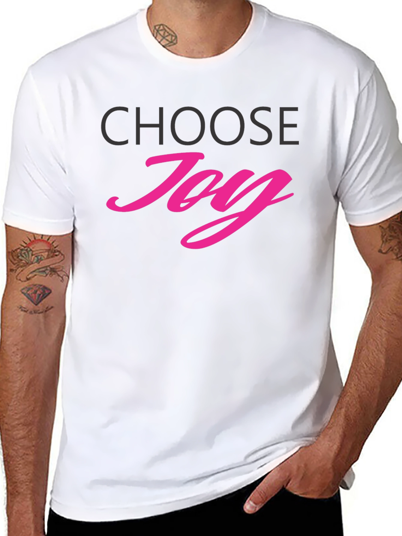 Choose Joy T-Shirt - Positive Vibes Tee