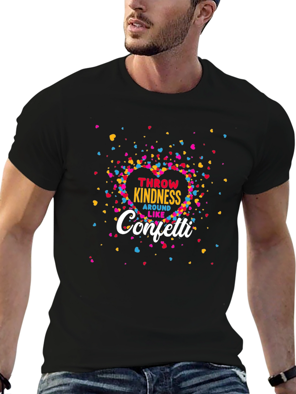 Kindness Confetti Graphic Tee