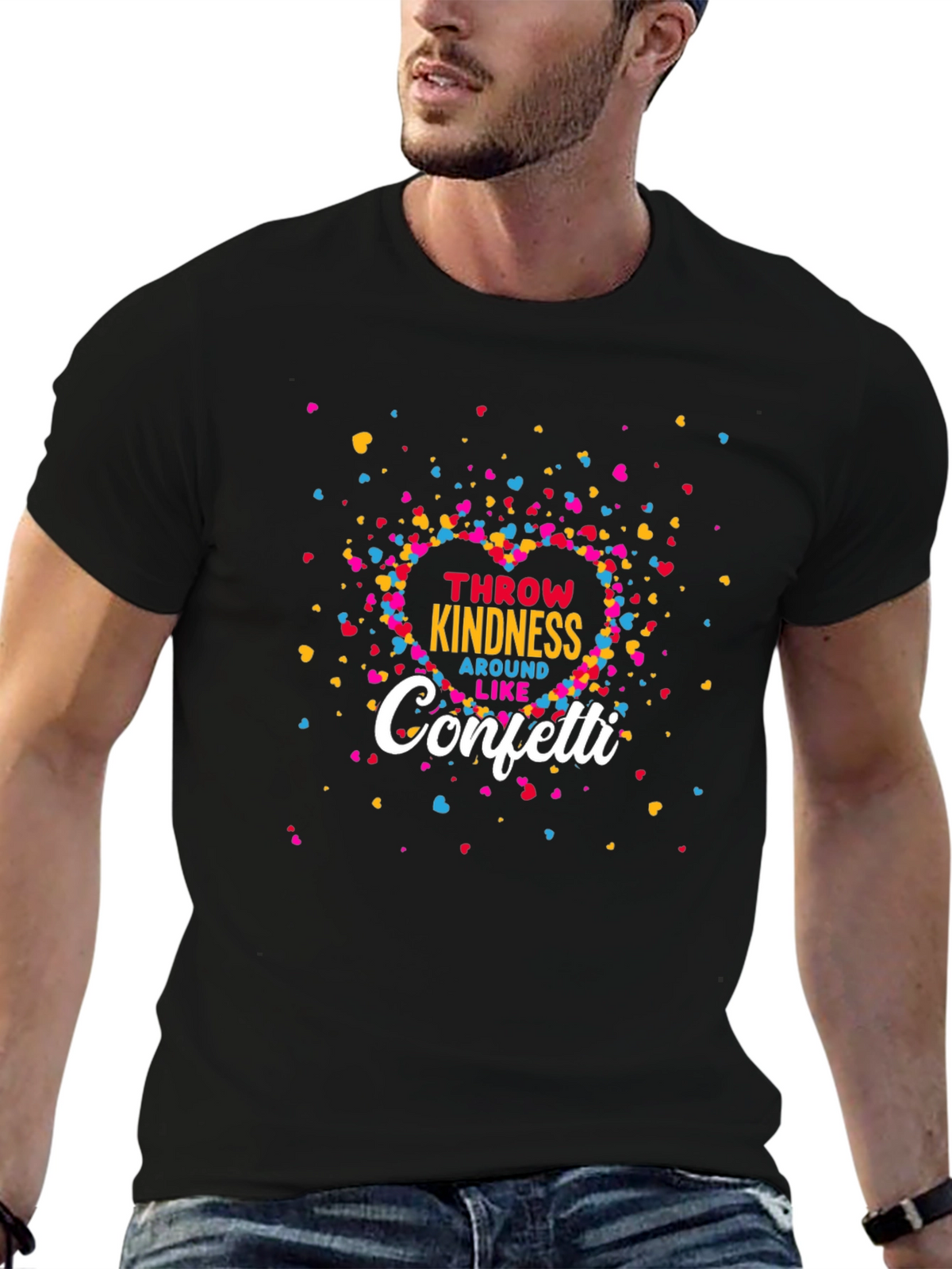 Kindness Confetti Graphic Tee