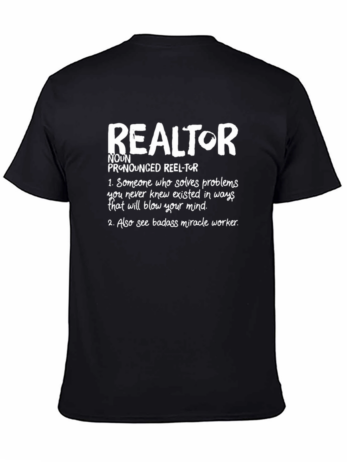 Realtor Definition T-Shirt - Real Estate Agent Gift