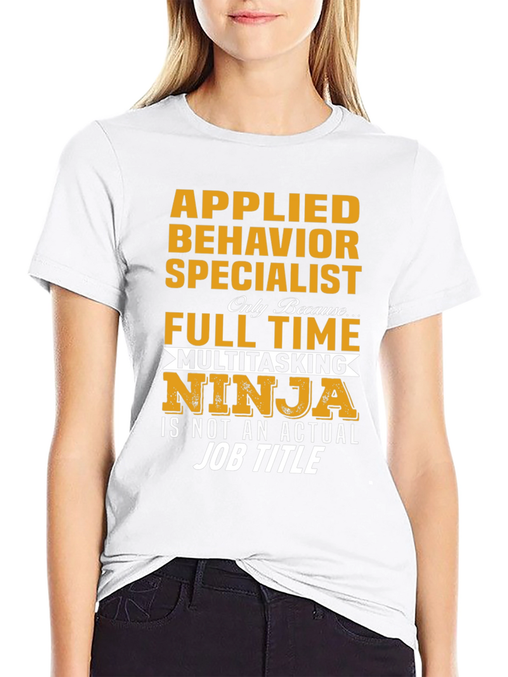 Applied Behavior Specialist Ninja T-Shirt