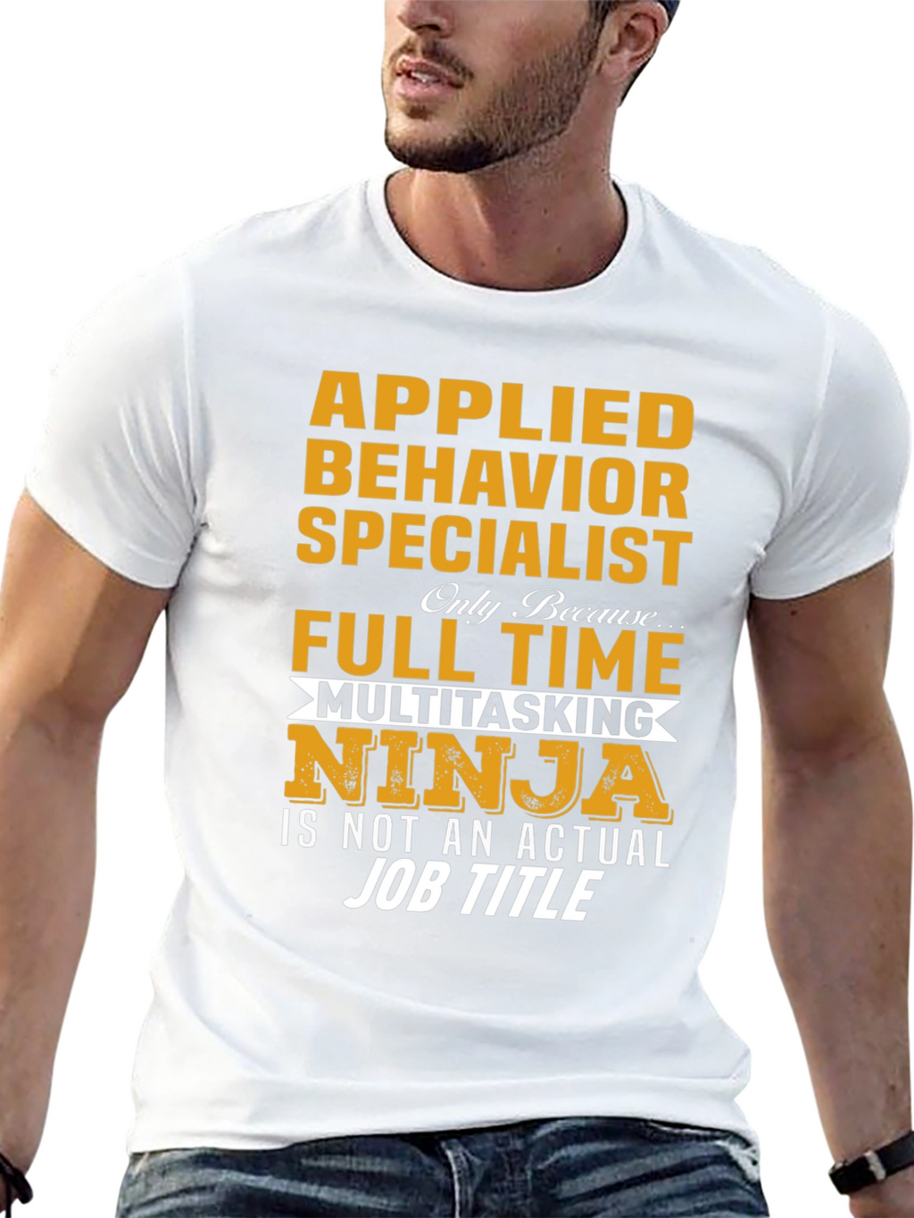 Applied Behavior Specialist Ninja T-Shirt