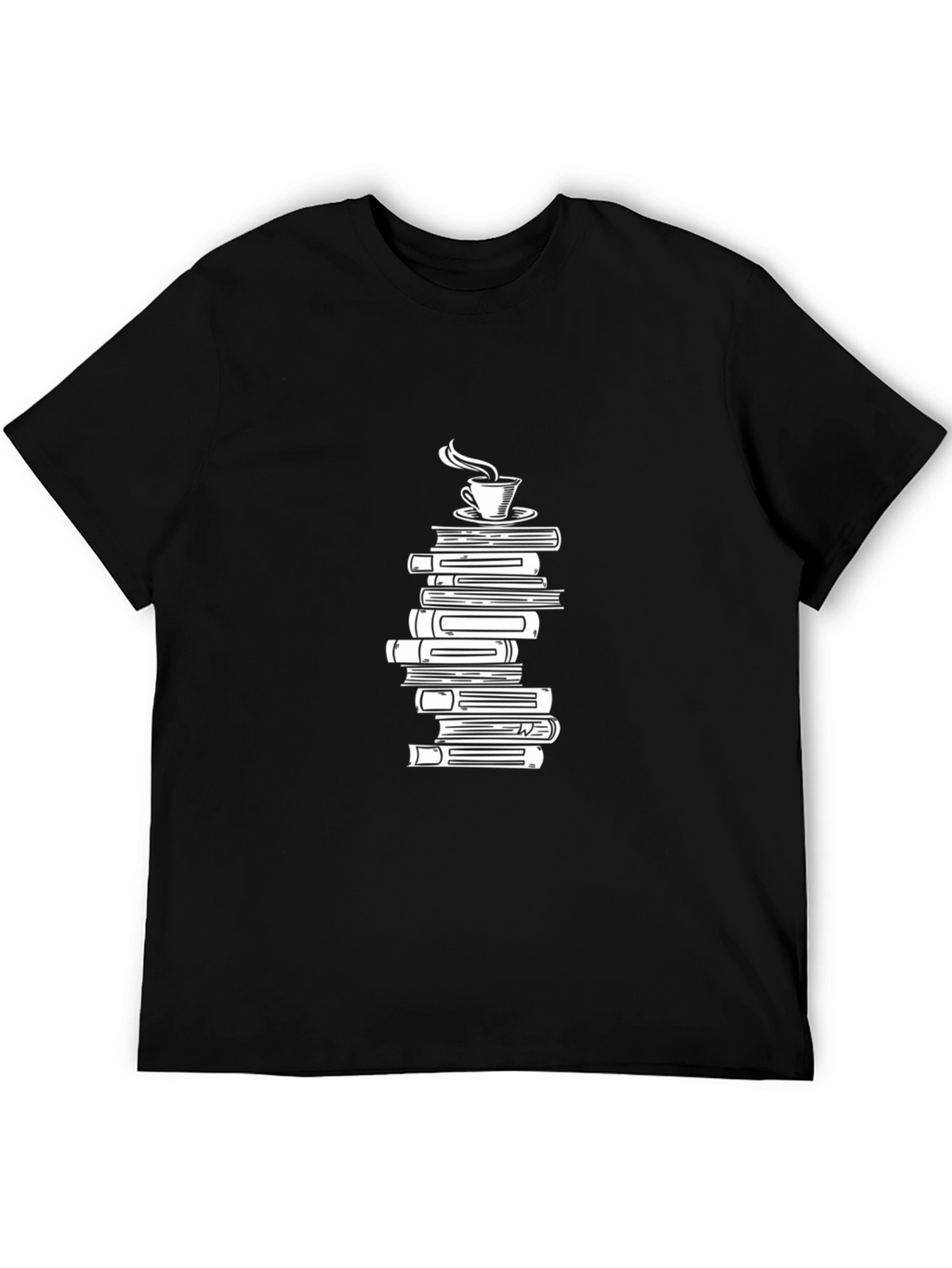 Book & Coffee Tee - Literary Comfort