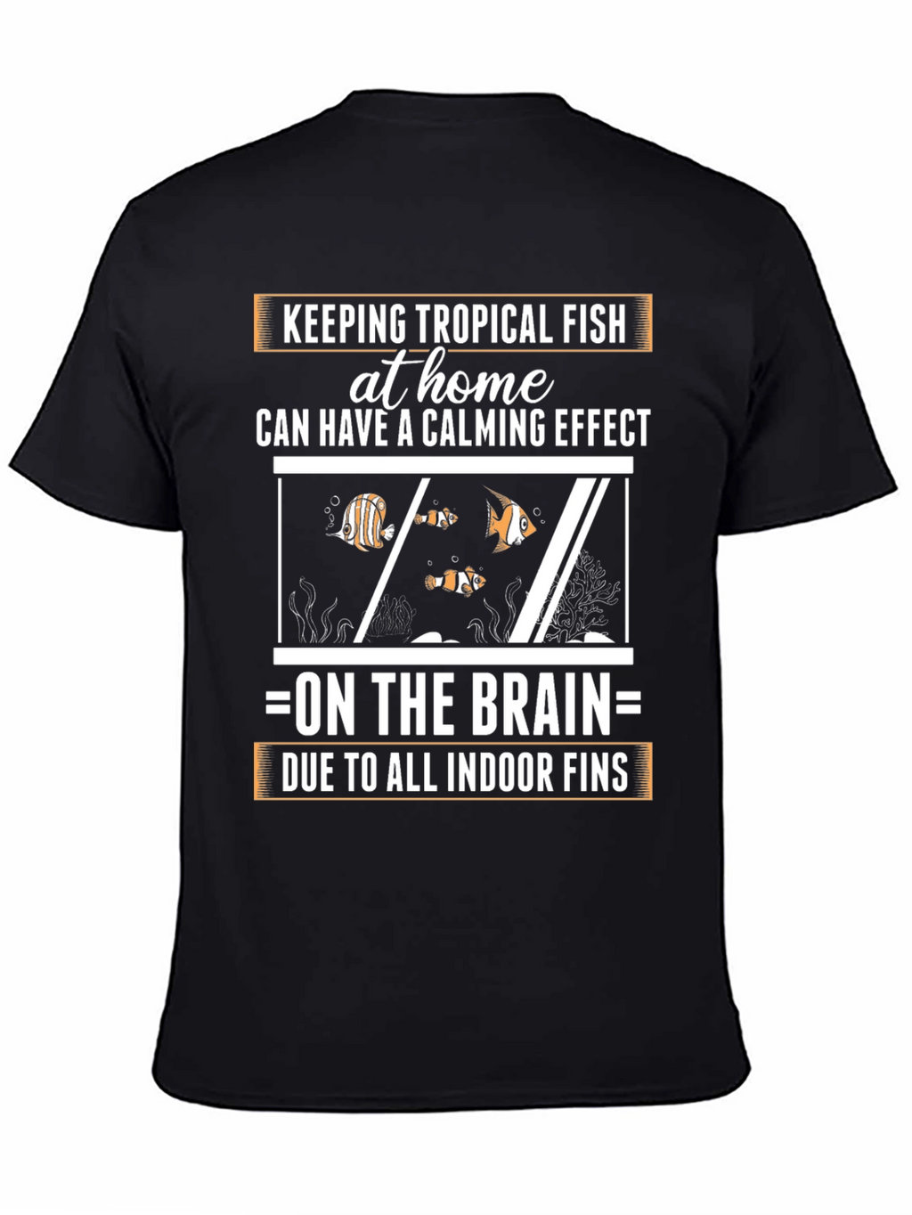 Tropical Fish Calming Effect Graphic Tee