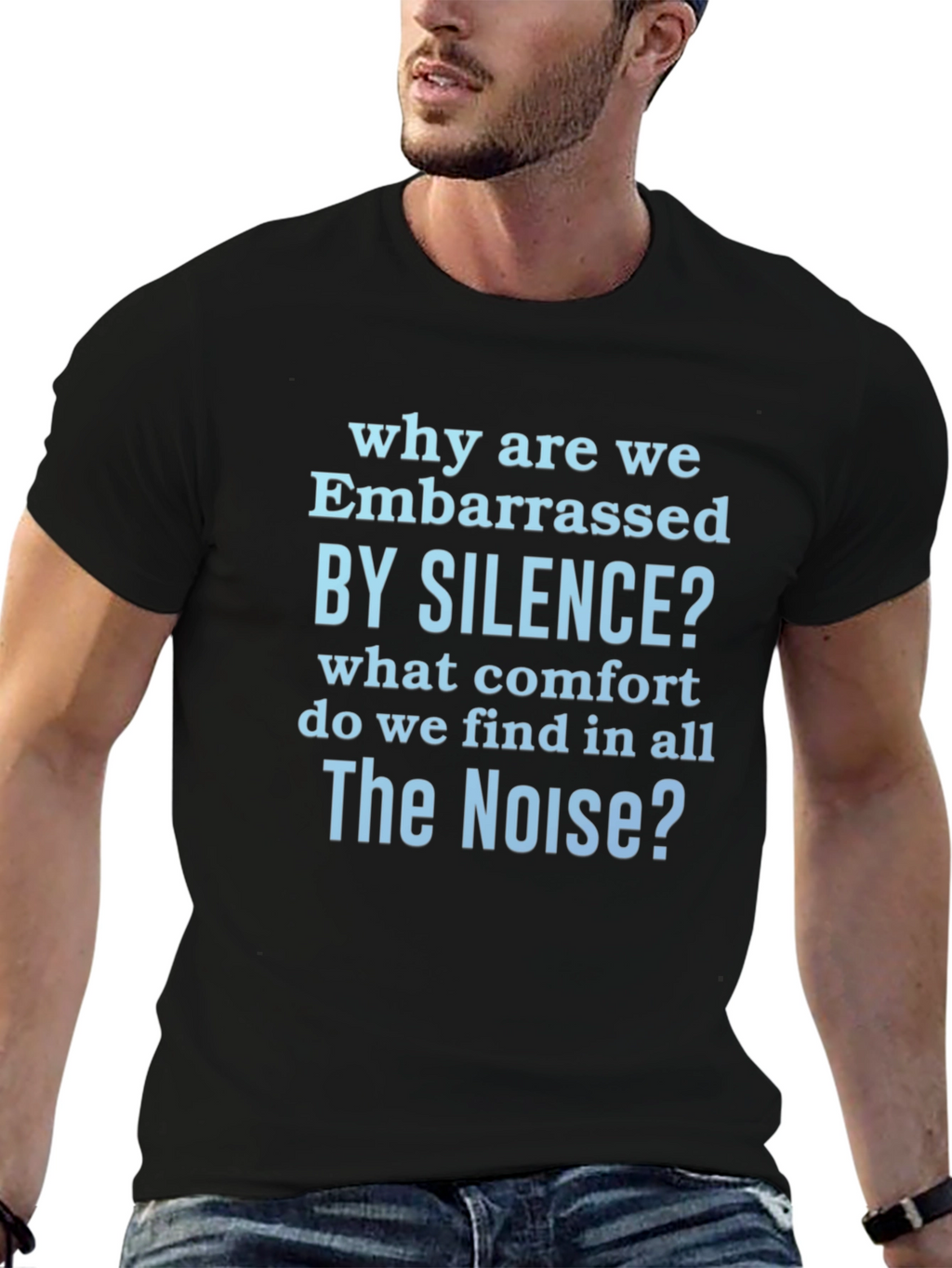 Embarrassed by Silence Graphic T-Shirt