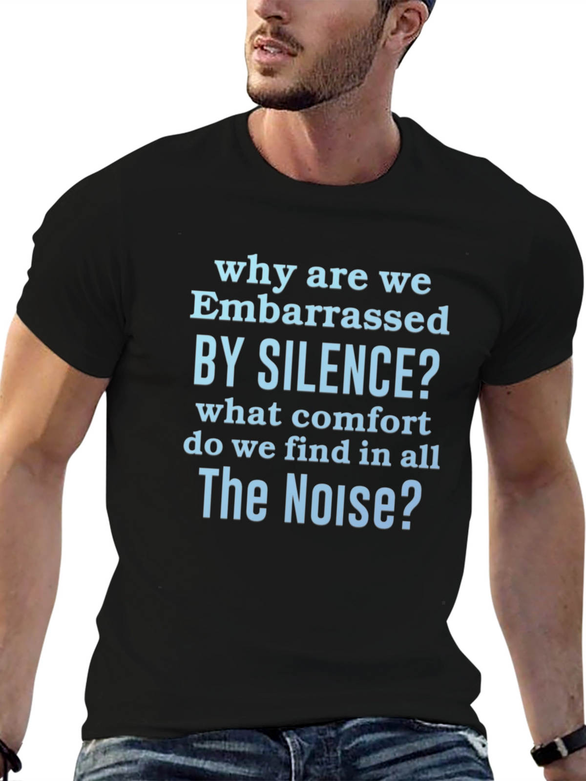 Embarrassed by Silence Graphic T-Shirt