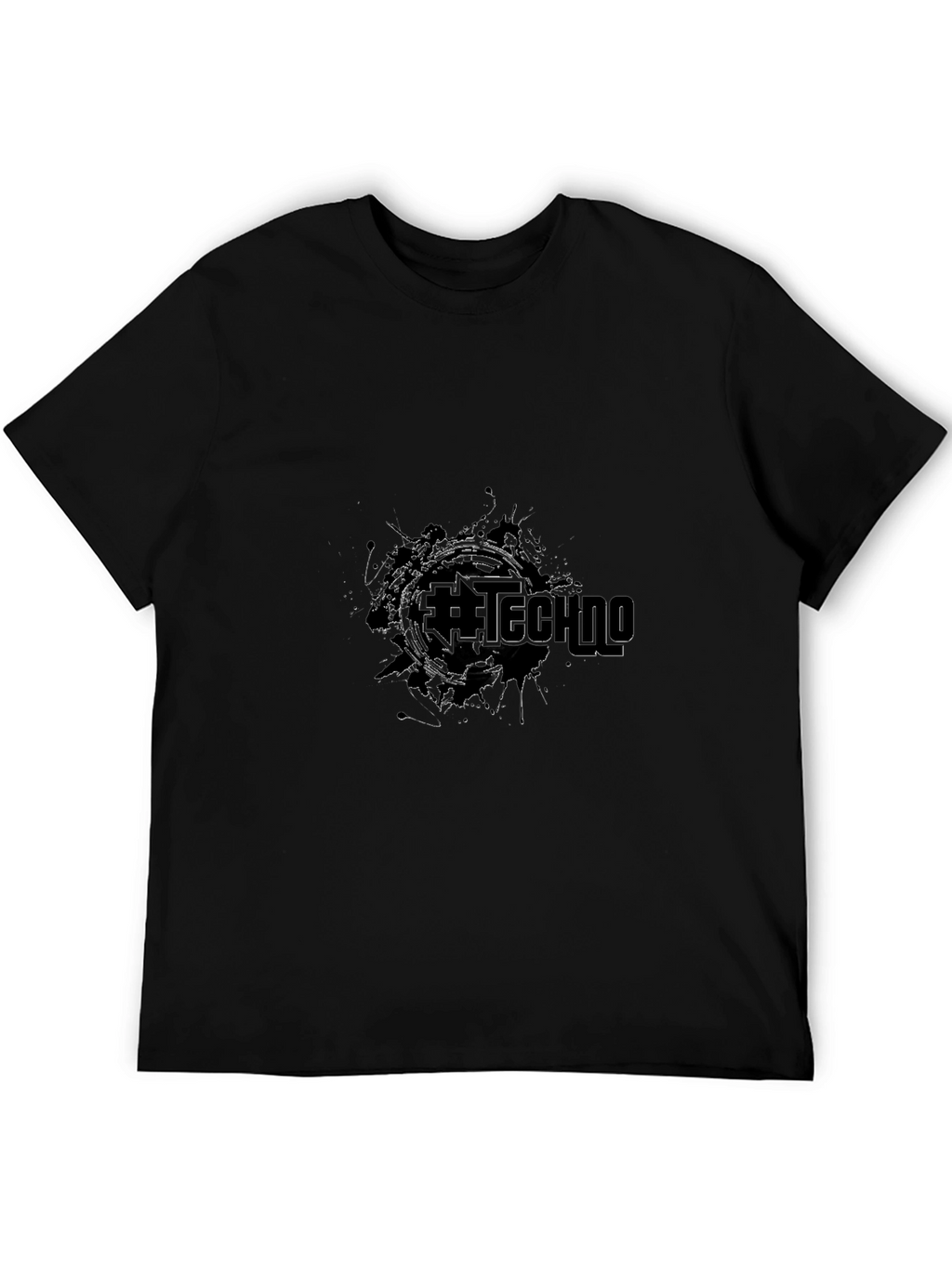 Abstract Techno Music T-Shirt
