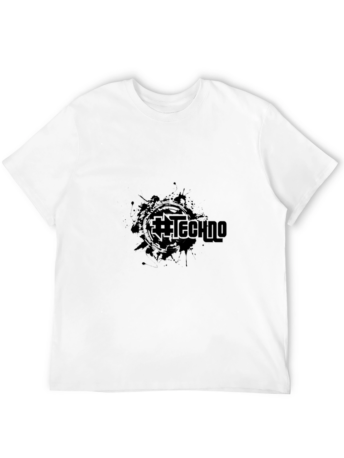 Abstract Techno Music T-Shirt