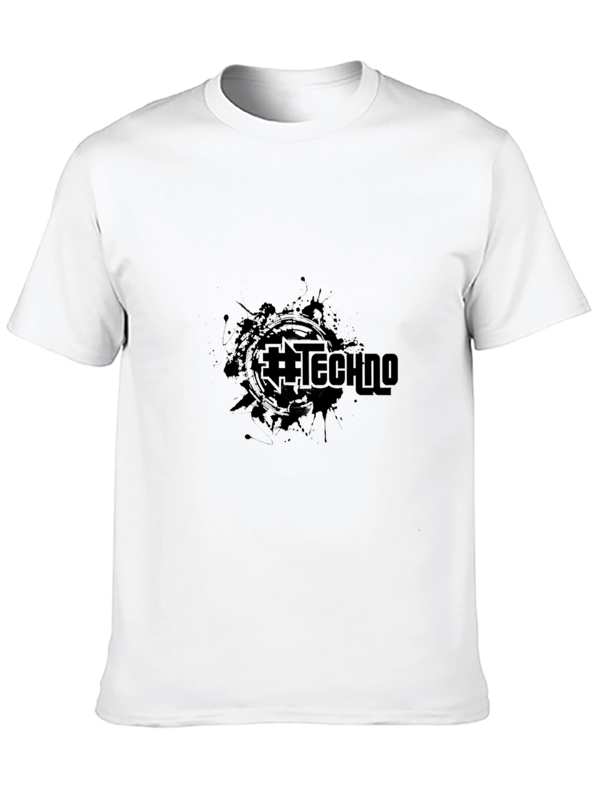 Abstract Techno Music T-Shirt
