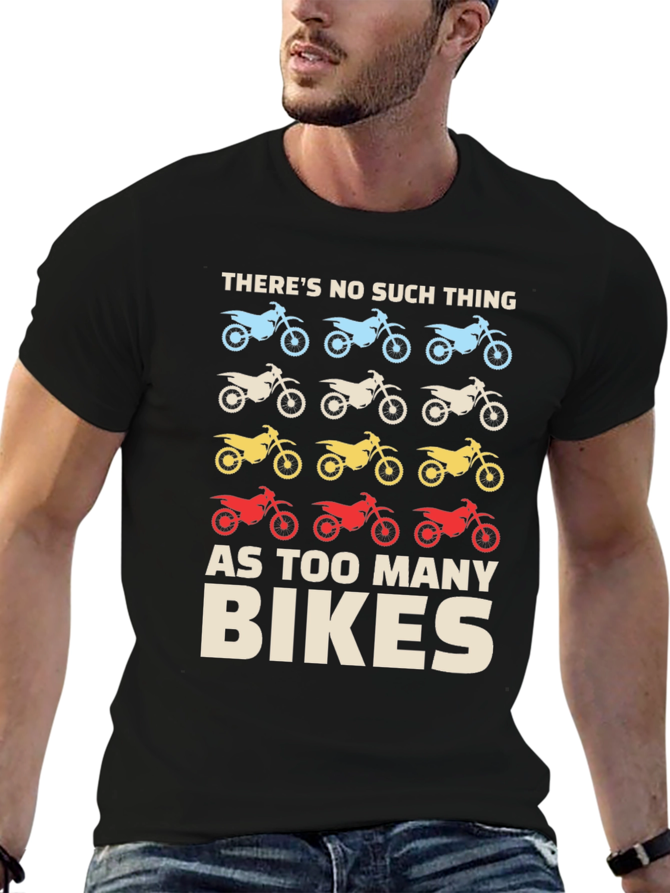 Too Many Bikes Graphic T-Shirt