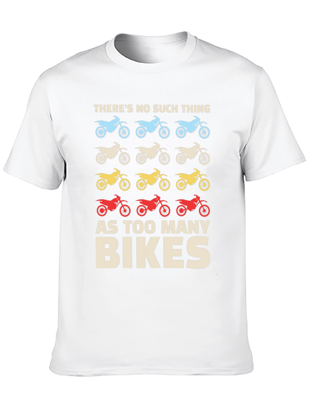 Too Many Bikes Graphic T-Shirt