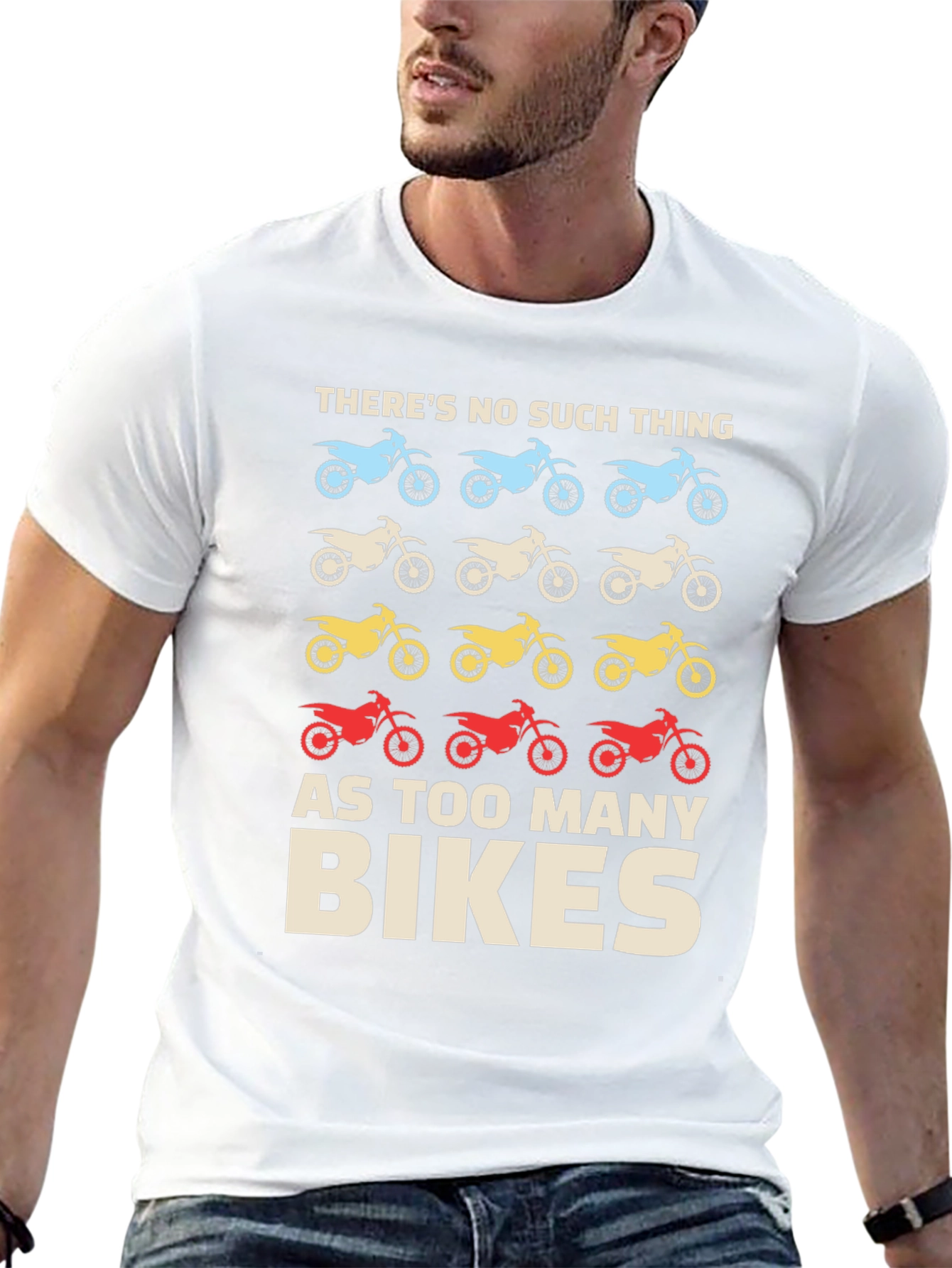 Too Many Bikes Graphic T-Shirt