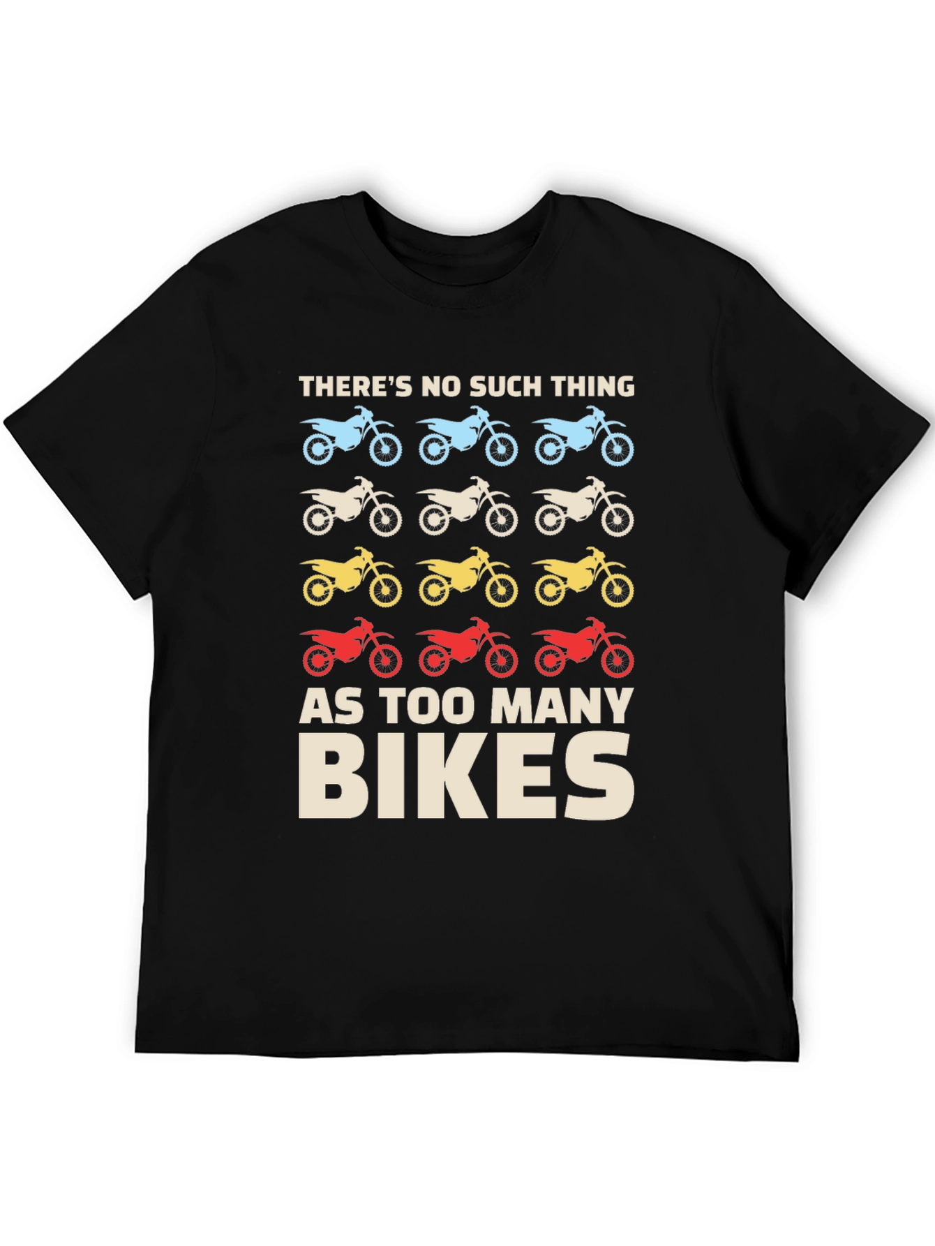 Too Many Bikes Graphic T-Shirt