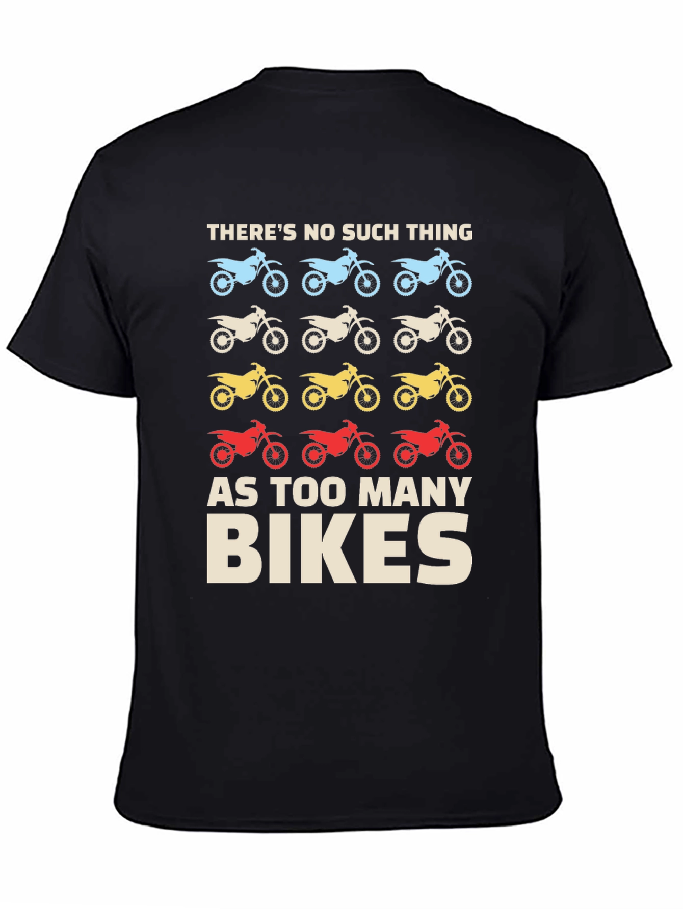 Too Many Bikes Graphic T-Shirt