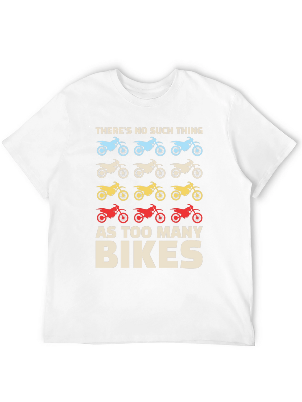 Too Many Bikes Graphic T-Shirt