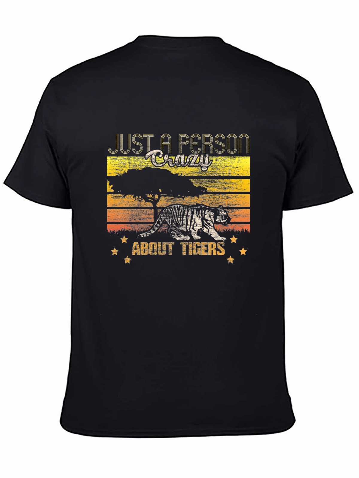 Crazy About Tigers Graphic T-Shirt