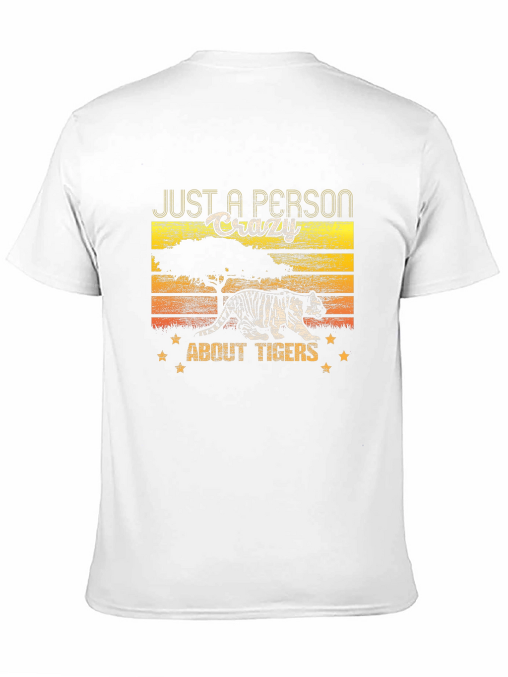 Crazy About Tigers Graphic T-Shirt