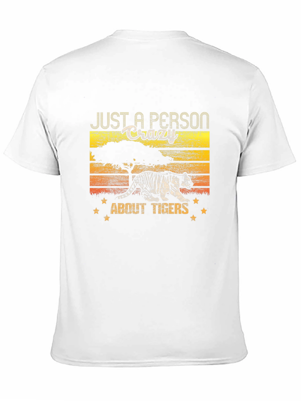 Crazy About Tigers Graphic T-Shirt