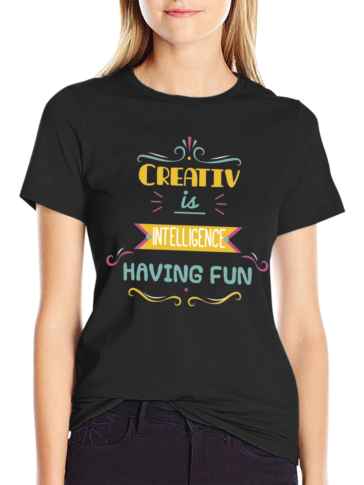 Creative Intelligence Fun Graphic Tee