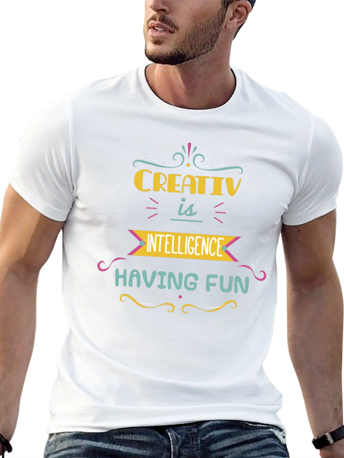 Creative Intelligence Fun Graphic Tee