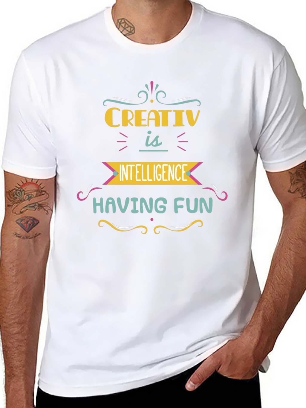 Creative Intelligence Fun Graphic Tee