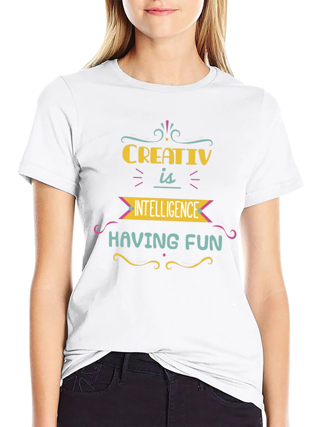 Creative Intelligence Fun Graphic Tee