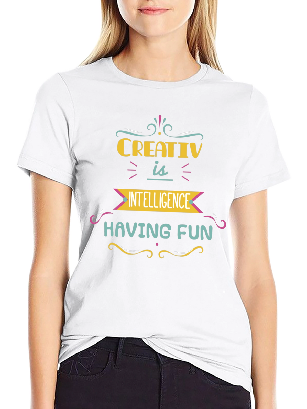 Creative Intelligence Fun Graphic Tee