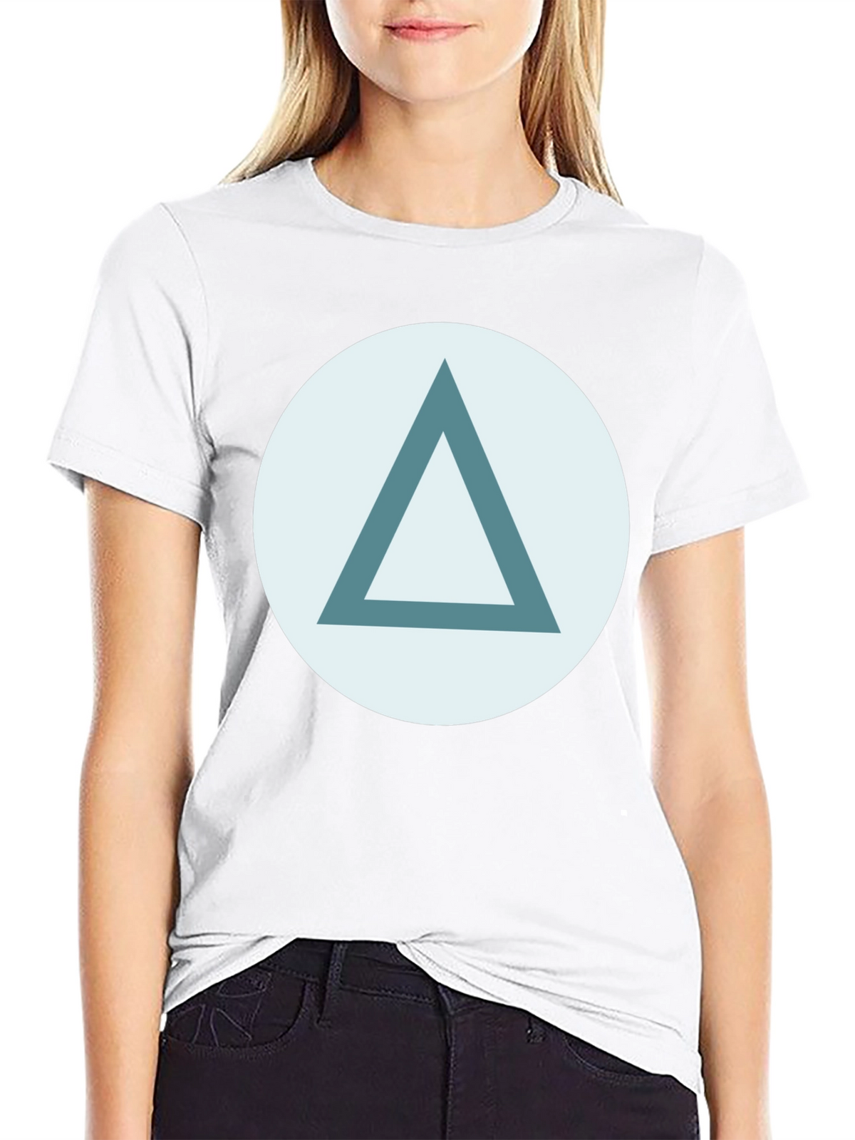 Triangle Graphic Tee - Stylish Casual Wear