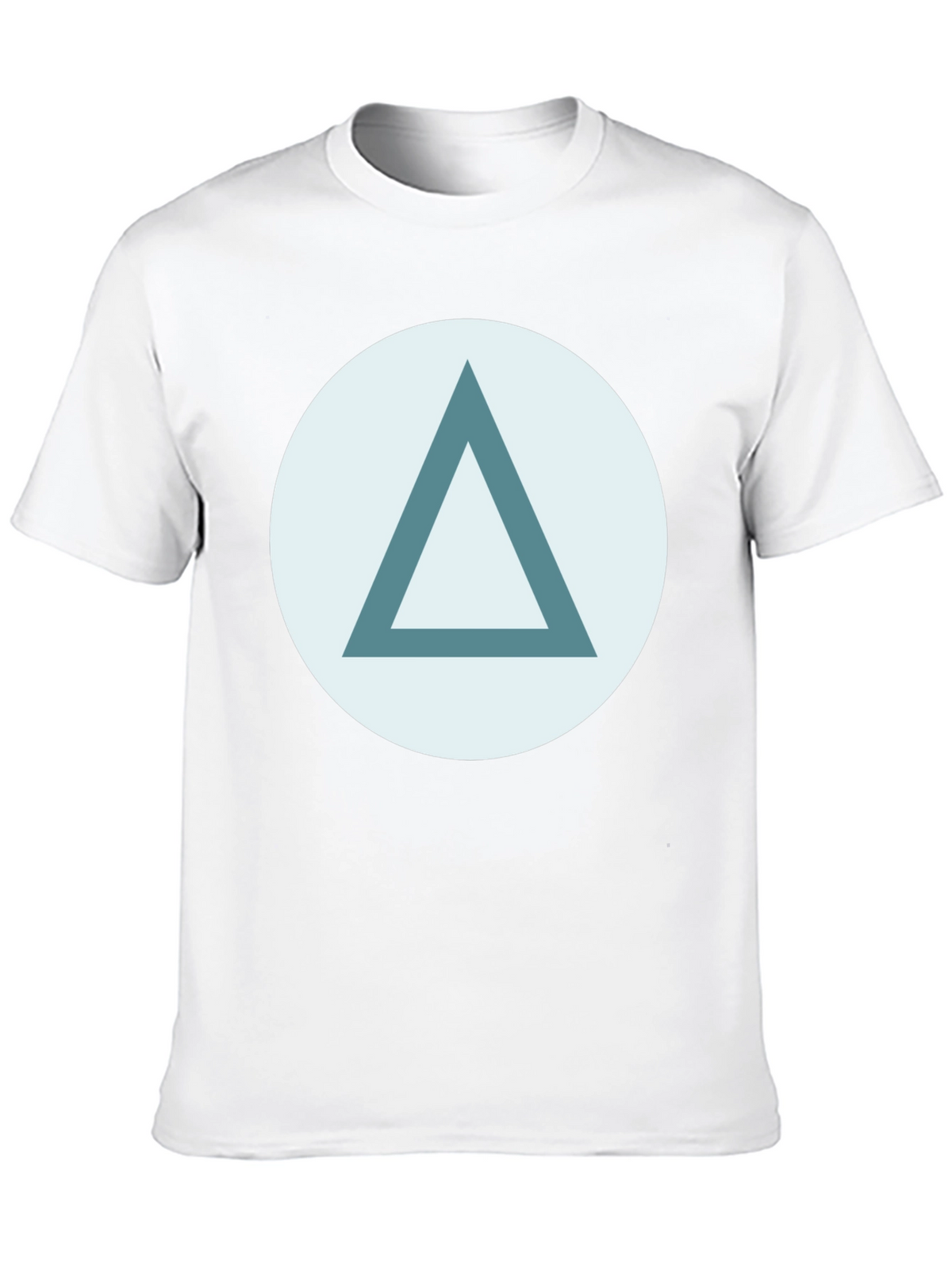 Triangle Graphic Tee - Stylish Casual Wear