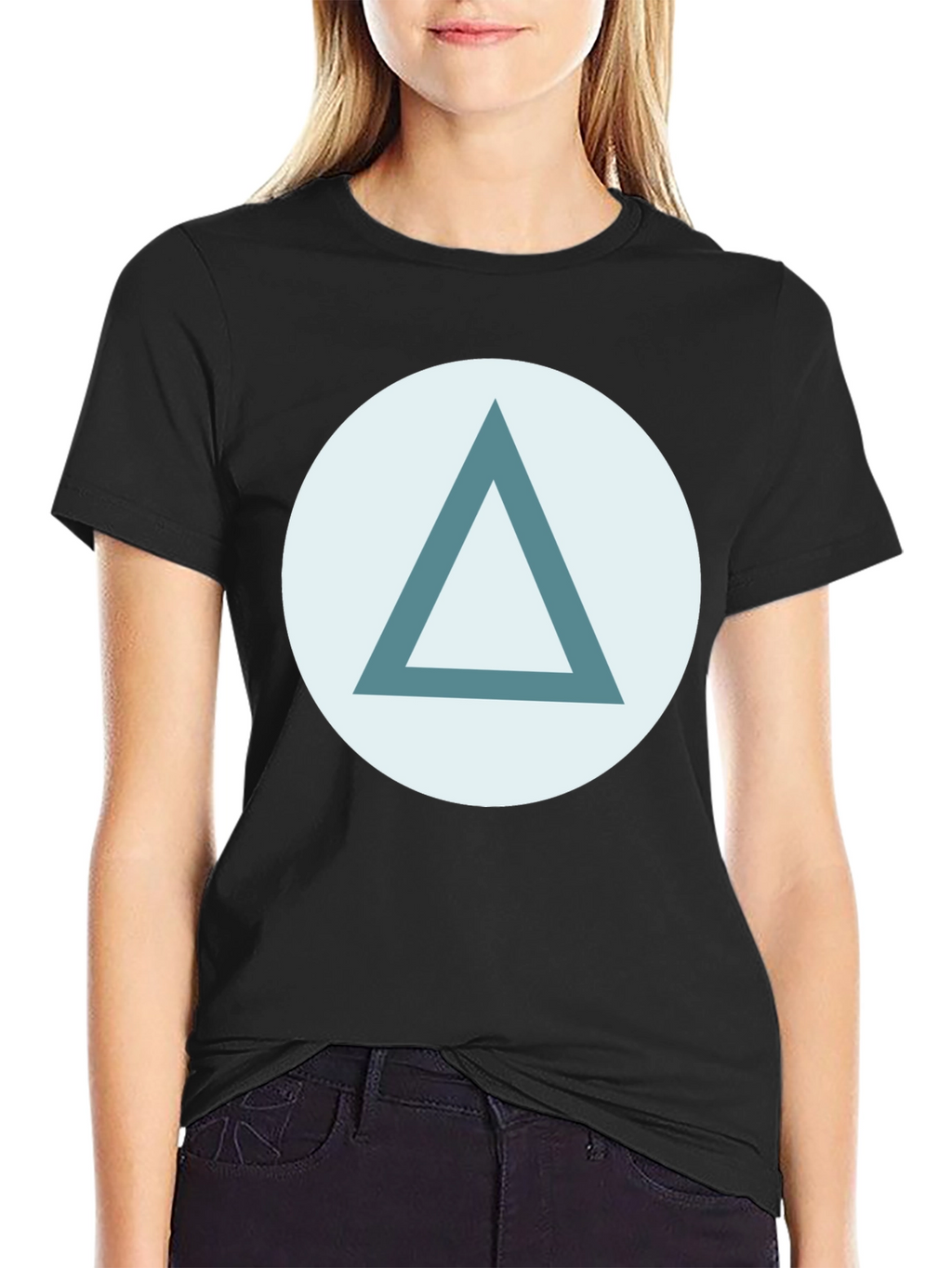 Triangle Graphic Tee - Stylish Casual Wear