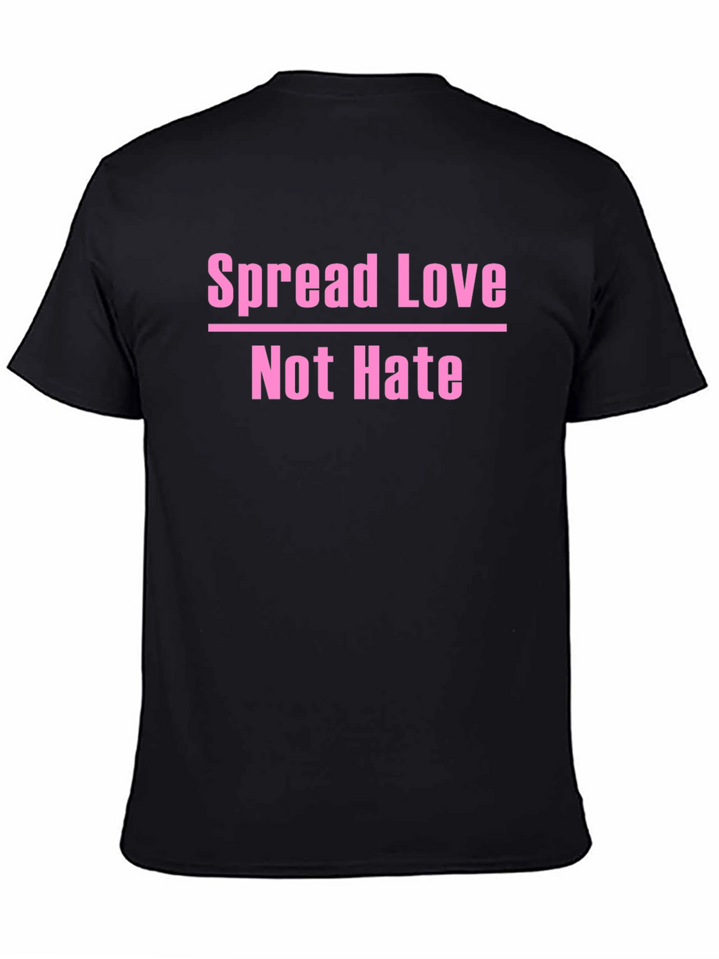 Spread Love Not Hate Graphic T-Shirt