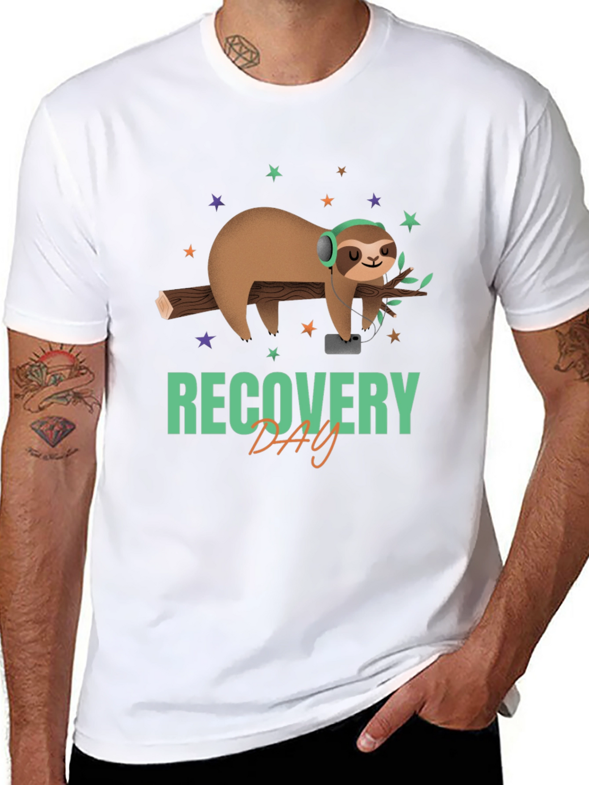 Recovery Day Sloth T-Shirt