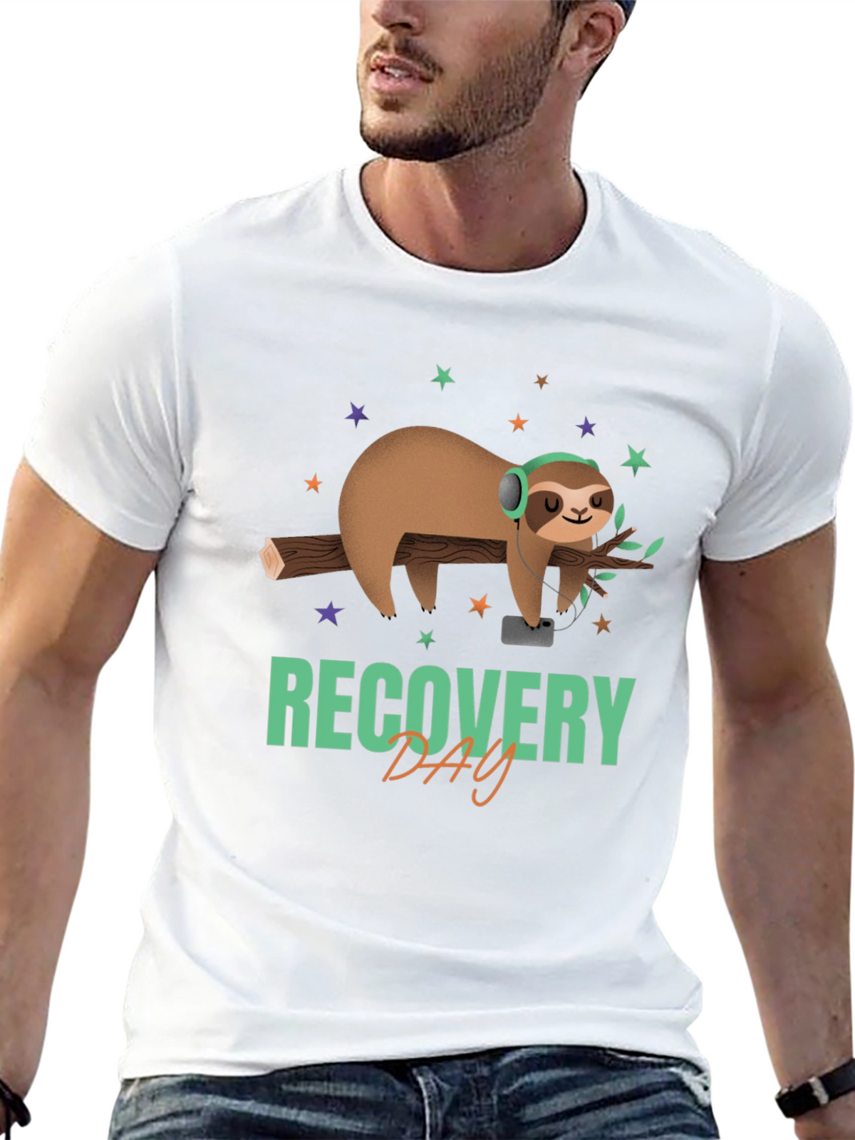 Recovery Day Sloth T-Shirt