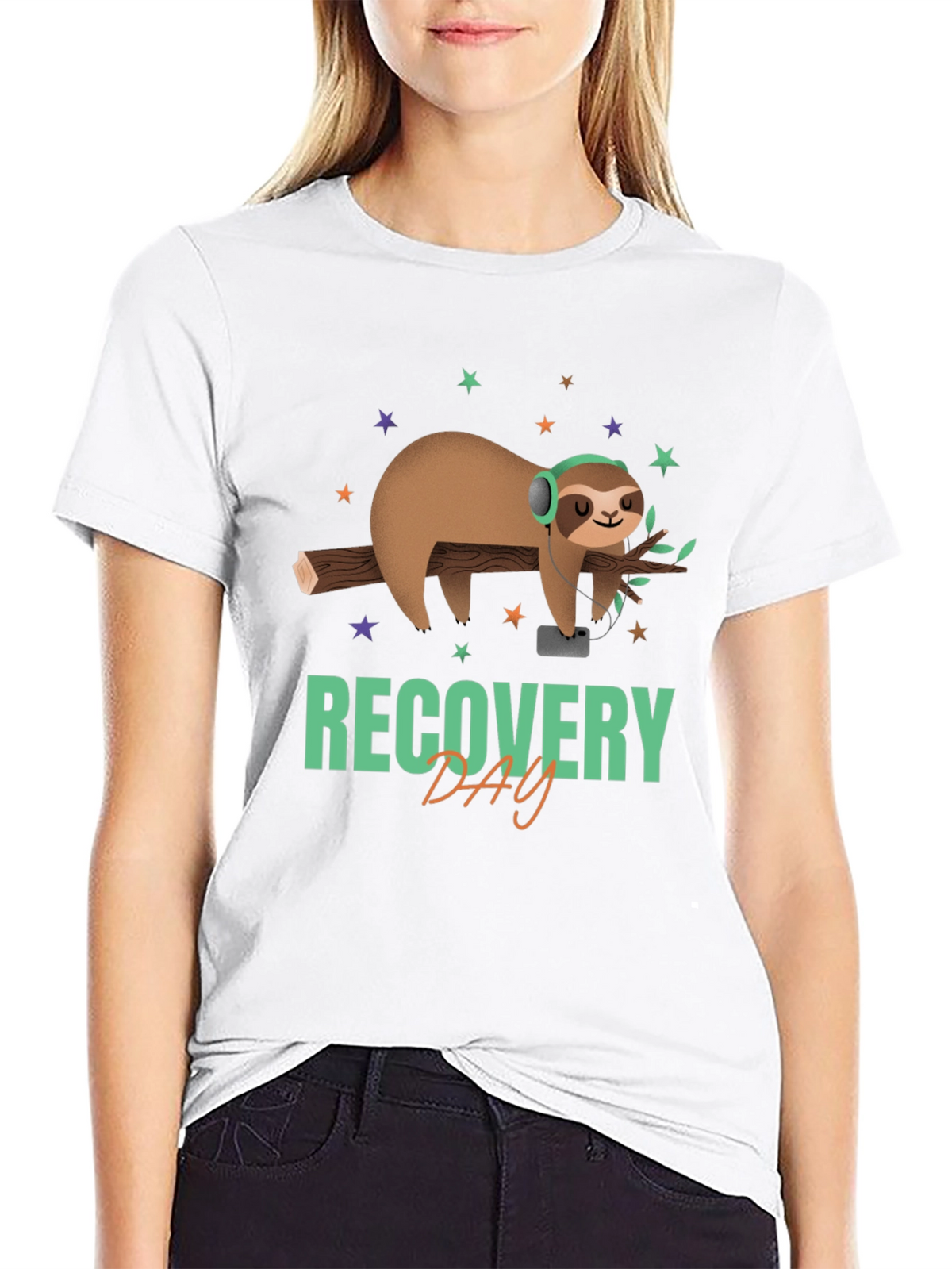 Recovery Day Sloth T-Shirt