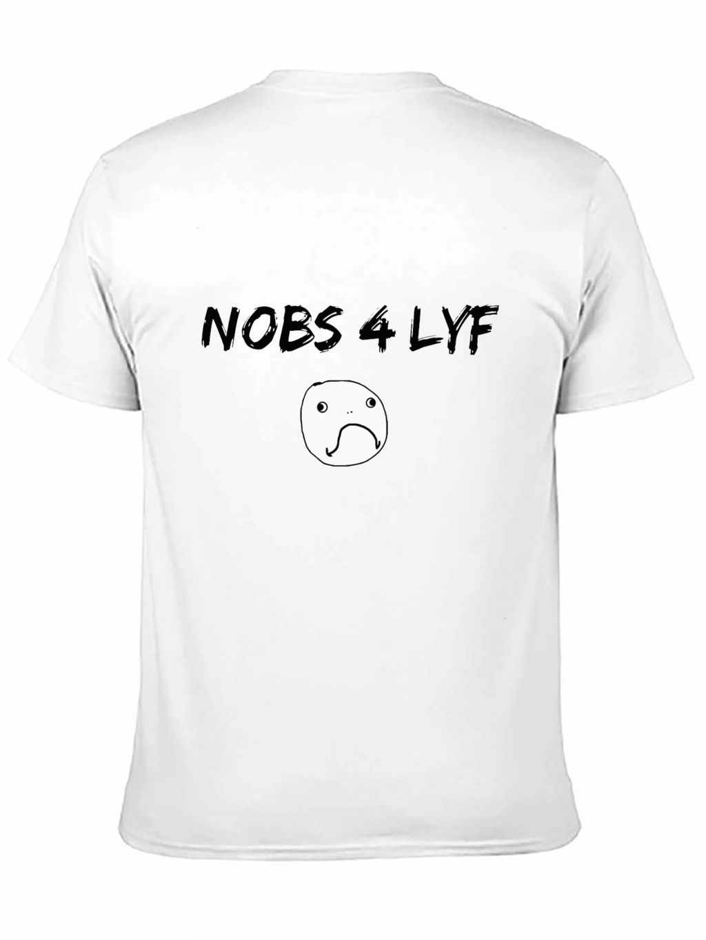 Nobs 4 Lyf Black Graphic Tee