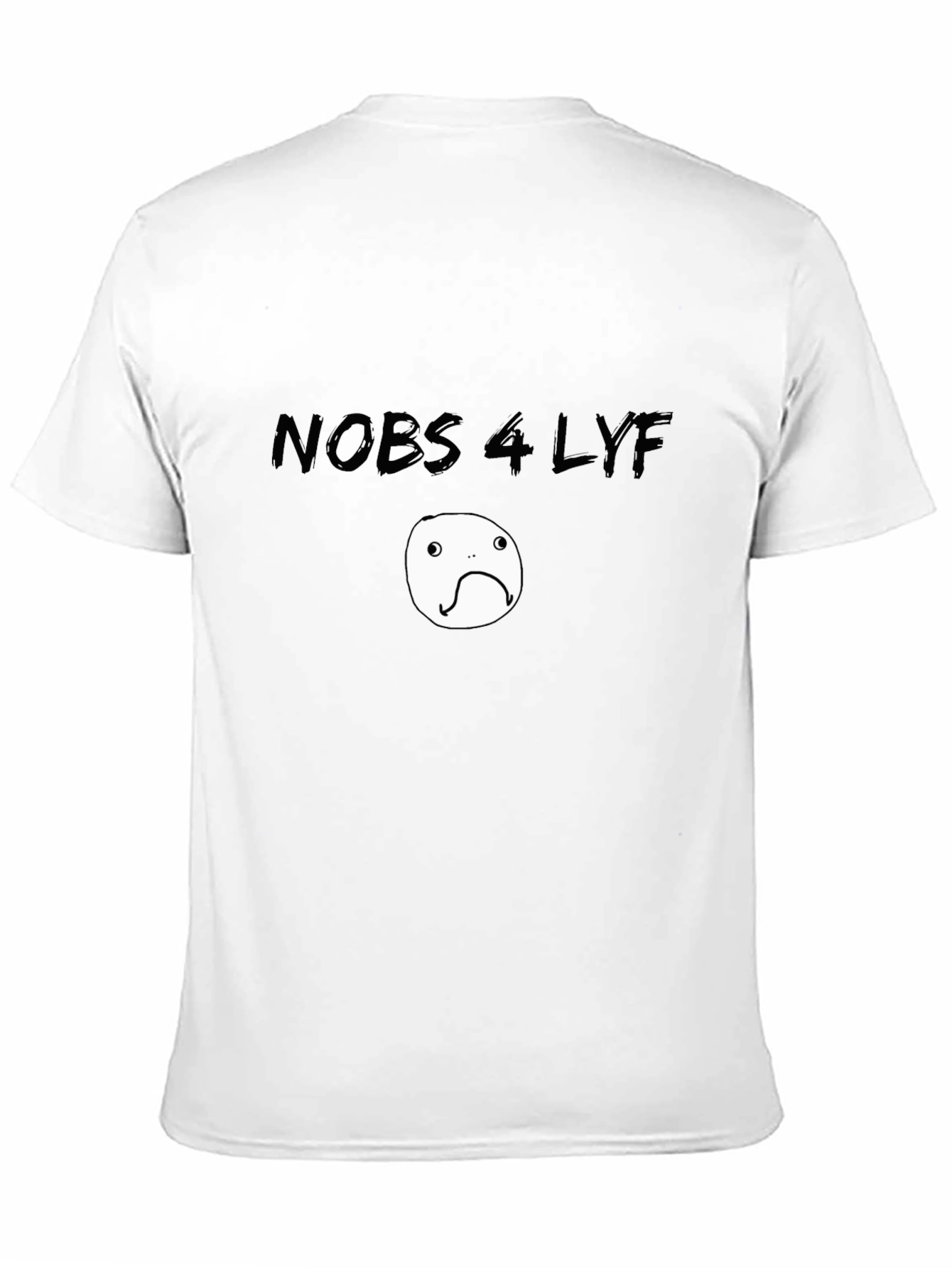 Nobs 4 Lyf Black Graphic Tee