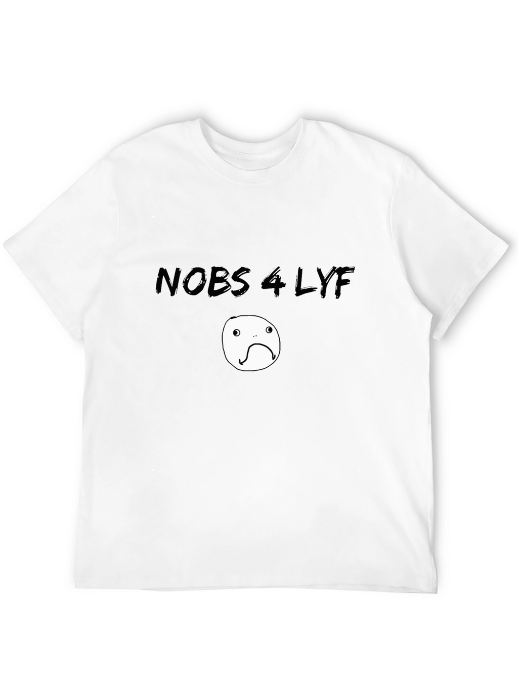 Nobs 4 Lyf Black Graphic Tee