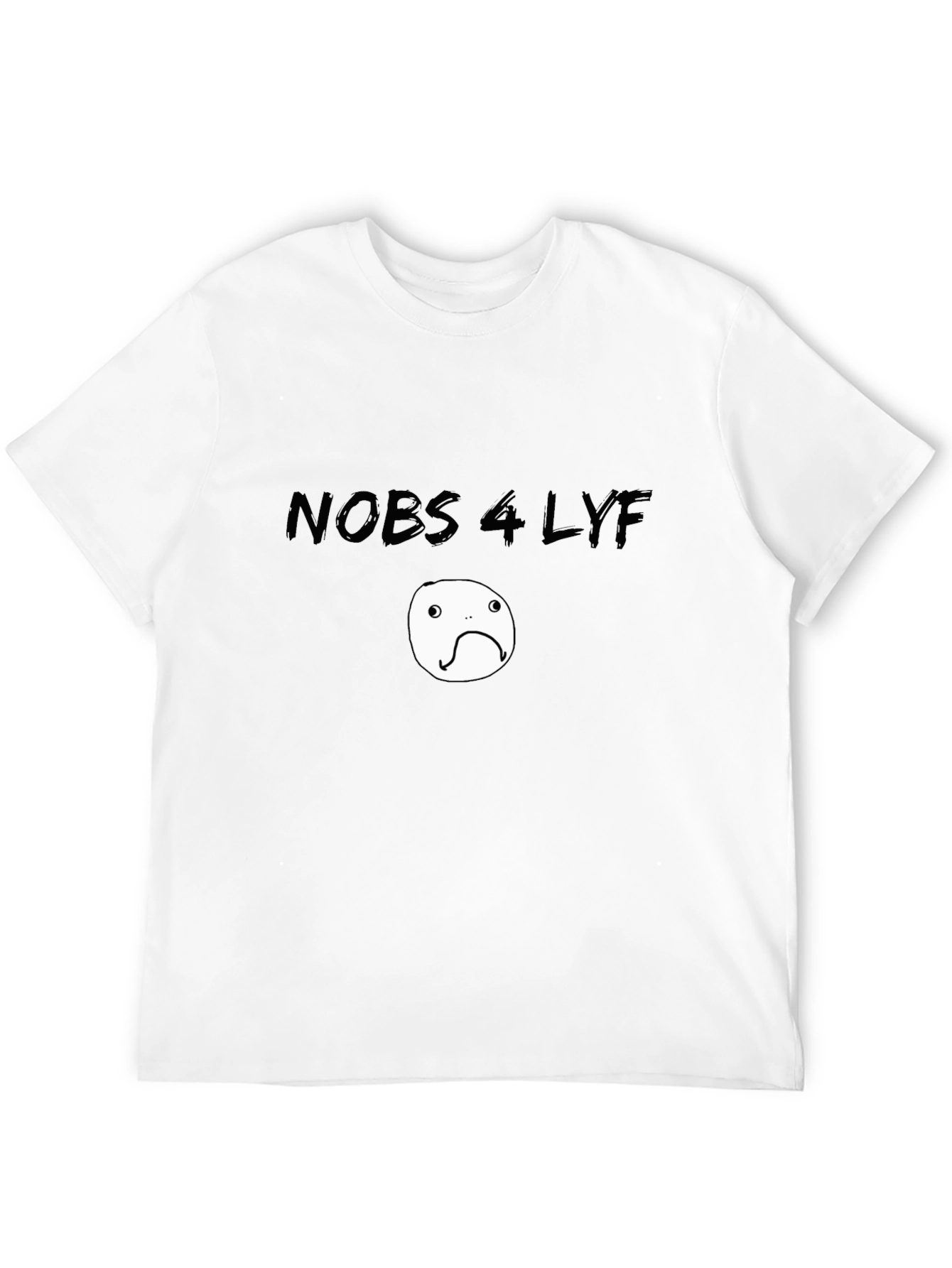 Nobs 4 Lyf Black Graphic Tee