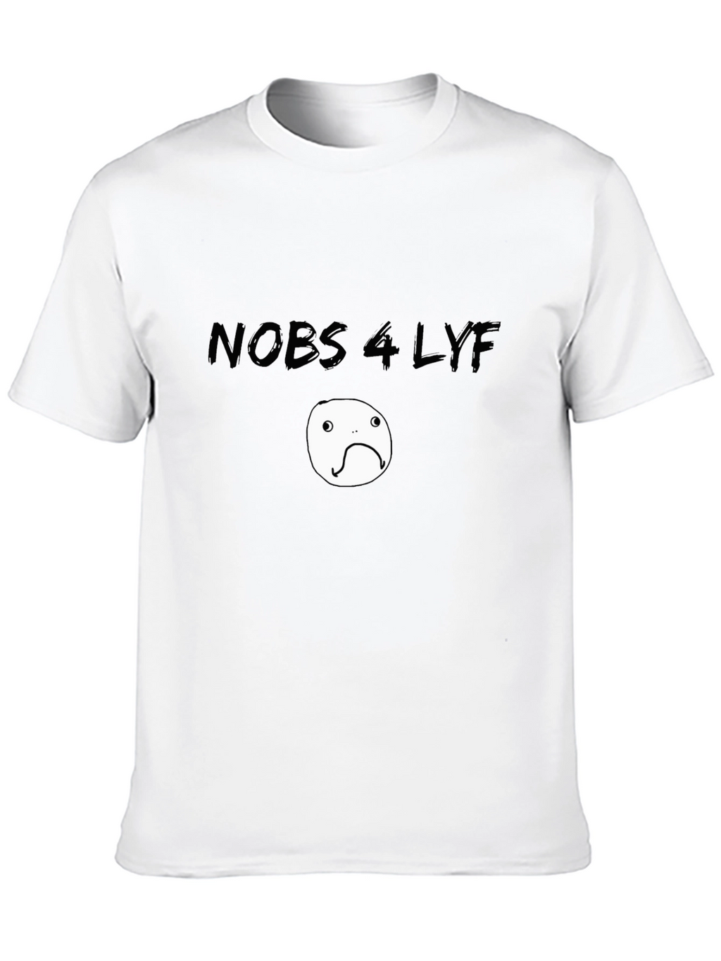 Nobs 4 Lyf Black Graphic Tee