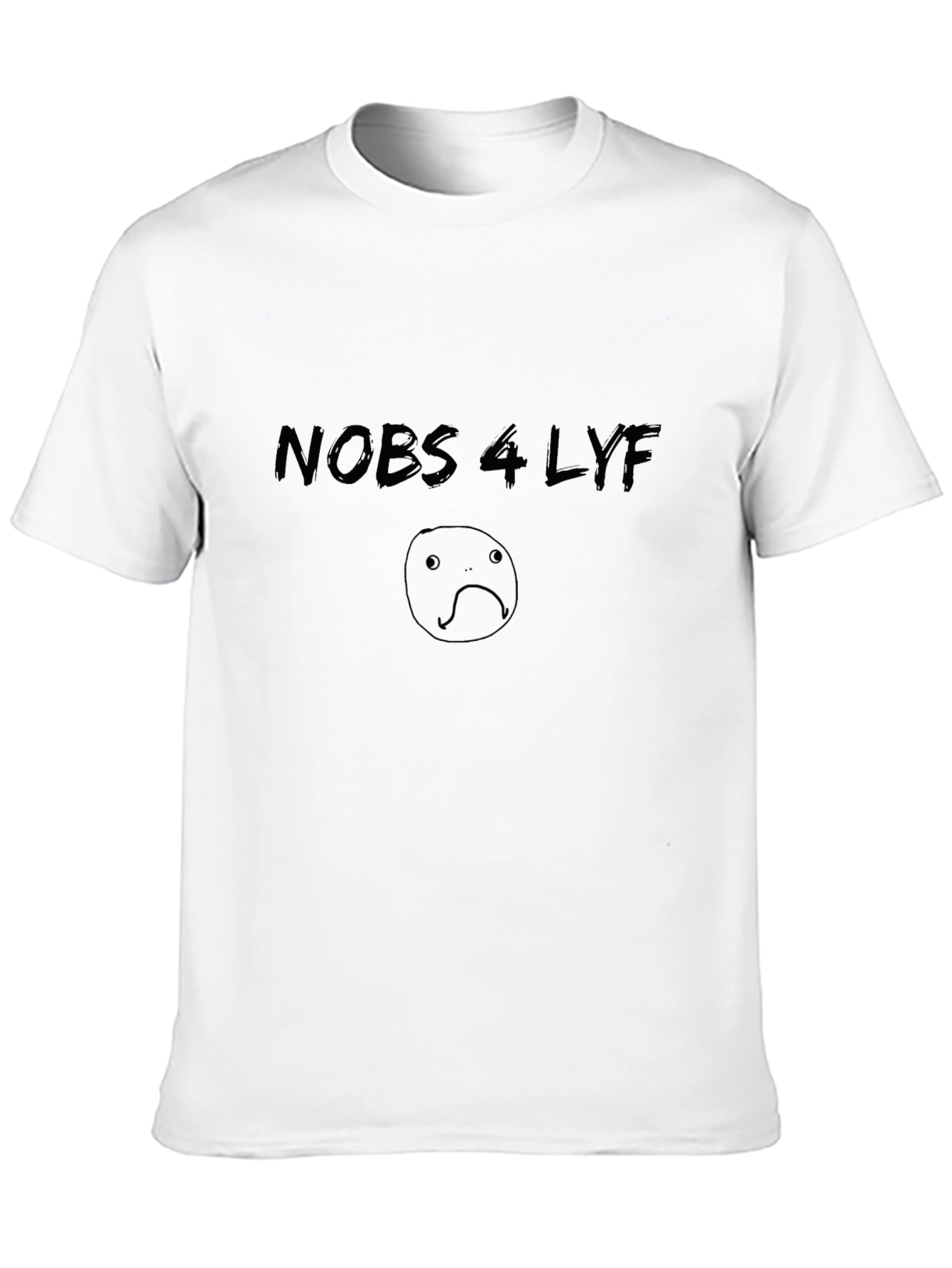 Nobs 4 Lyf Black Graphic Tee