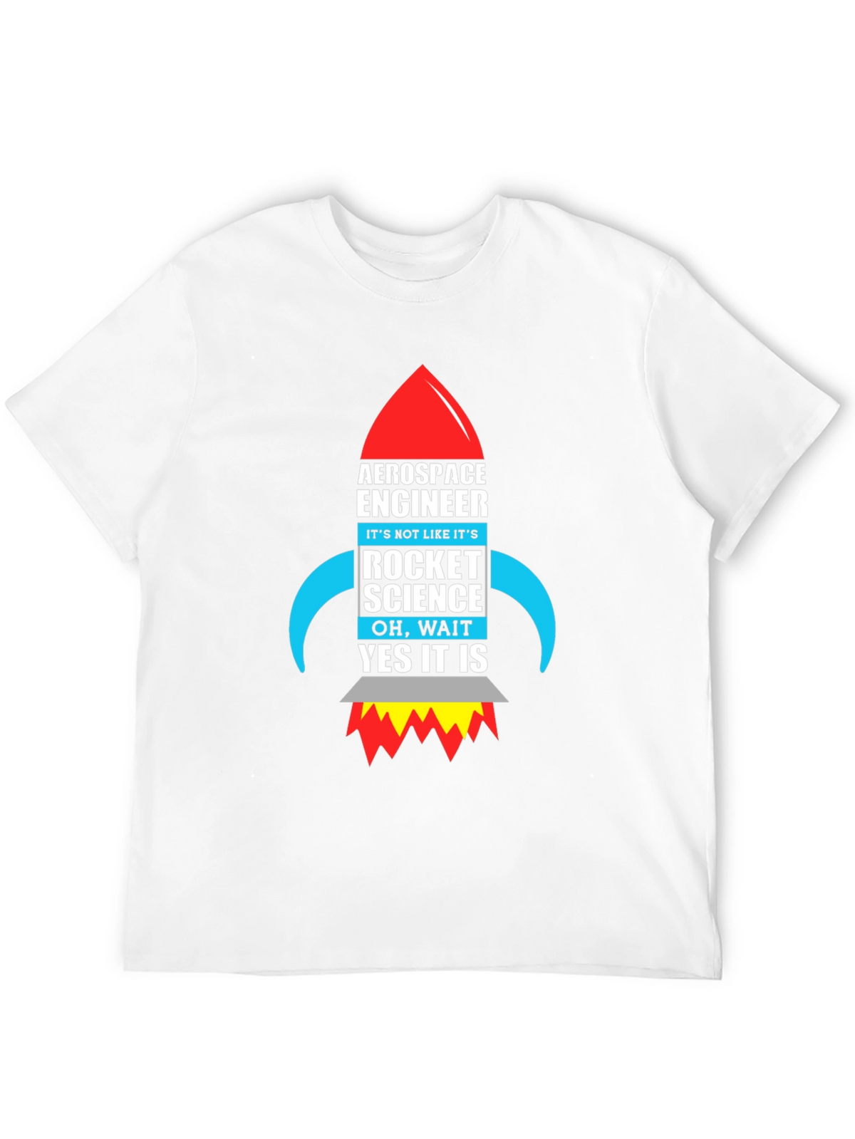Aerospace Engineer Rocket Science Graphic T-Shirt