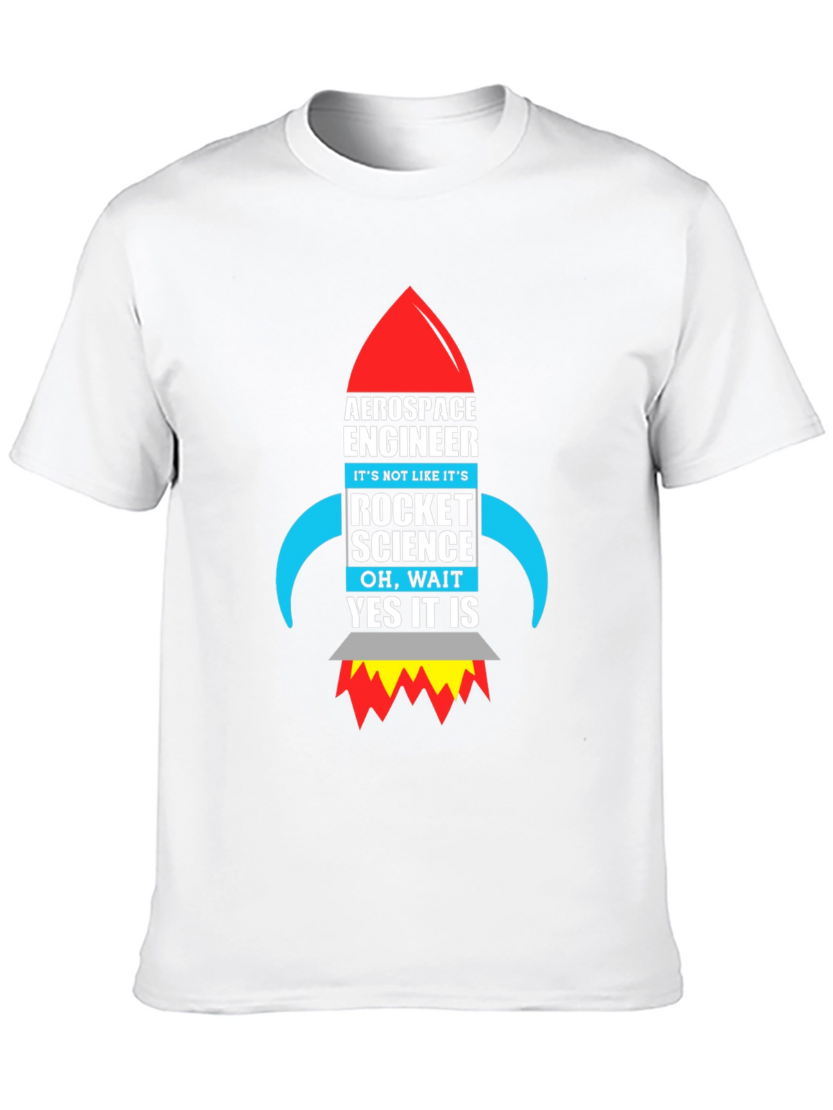Aerospace Engineer Rocket Science Graphic T-Shirt