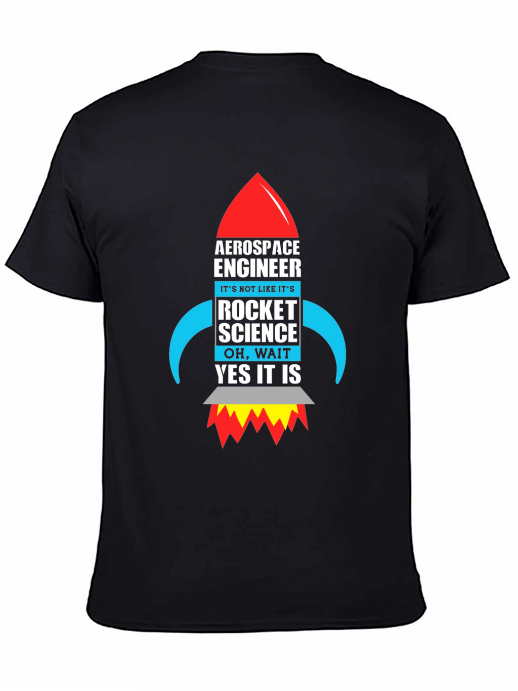 Aerospace Engineer Rocket Science Graphic T-Shirt