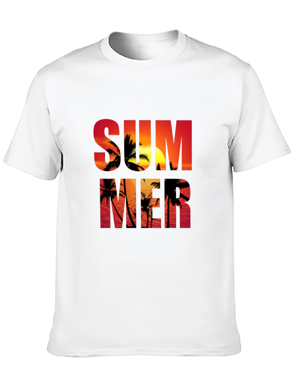 Summer Sunset Graphic T-Shirt