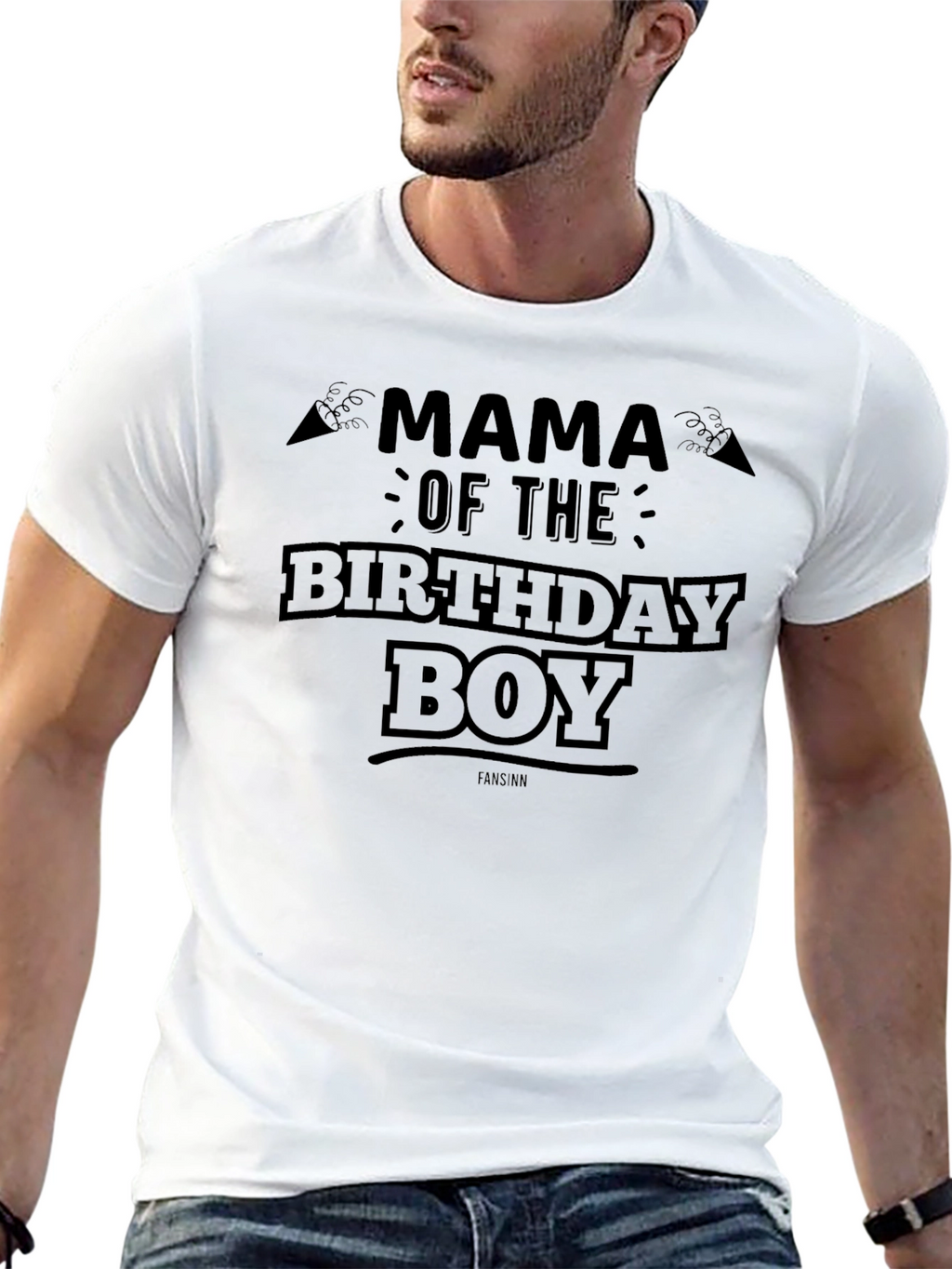 Mama of the Birthday Boy Graphic Tee