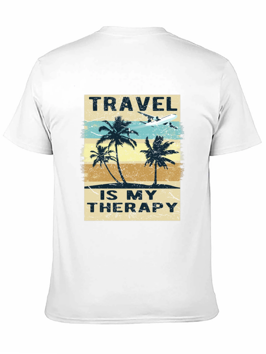 Travel is My Therapy Graphic T-Shirt
